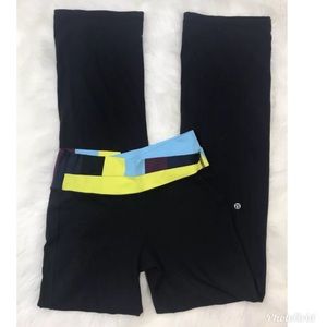 Lululemon Astro inkwell surge band pants Sz 4